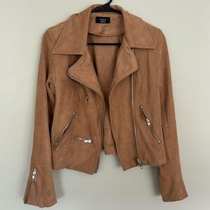 Vici faux suede moto jacket